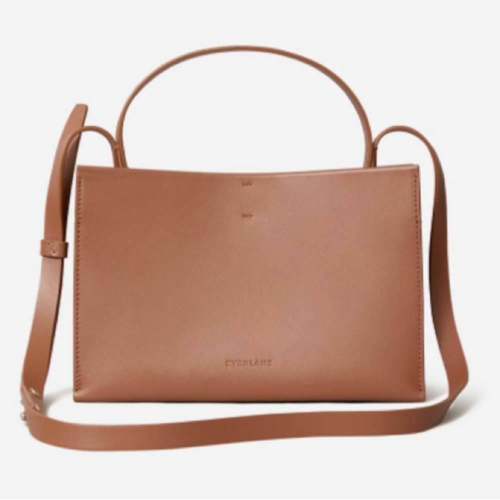 Everlane The Lunchbox Bag (Cognac)